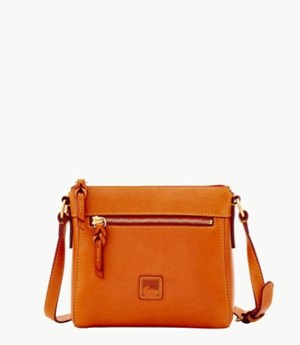 Brown Dooney And Bourke Florentine Allison Women's Crossbody Bags | 79AXEJFHN