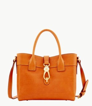 Brown Dooney And Bourke Florentine Amelie Women's Tote Bags | 67RHDJTOU