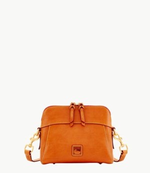 Brown Dooney And Bourke Florentine Cameron Women's Crossbody Bags | 57HRSOKEC