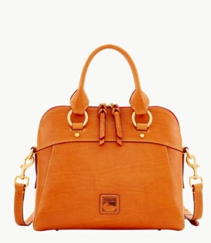 Brown Dooney And Bourke Florentine Cameron Women's Satchel Bags | 78HTGYAFD