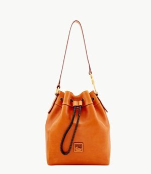 Brown Dooney And Bourke Florentine Hattie Women's Shoulder Bags | 68UMTNXEW