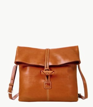 Brown Dooney And Bourke Florentine Medium Toggle Women's Crossbody Bags | 08GZHQNOE