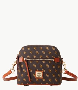 Brown Dooney And Bourke Gretta Domed Women's Crossbody Bags | 30QXYHCGW