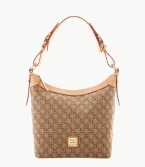 Brown Dooney And Bourke Maritime Women's Hobo Bag | 04UBTJHGP