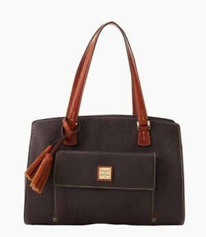 Brown Dooney And Bourke Pebble Grain Women's Shoulder Bags | 30WALVFJE