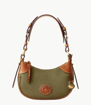 Green Dooney And Bourke All Weather Leather 3.0 Demi Women's Shoulder Bags | 60HPCOXQD