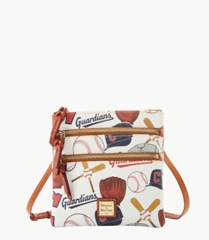 Multicolor Dooney And Bourke Cleveland Guardians Guardians Women's Crossbody Bags | 39JZKOBAP