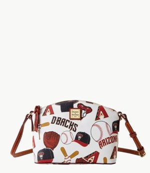 Multicolor Dooney And Bourke MLB Diamondbacks Suki Women's Crossbody Bags | 37HTFQSUR