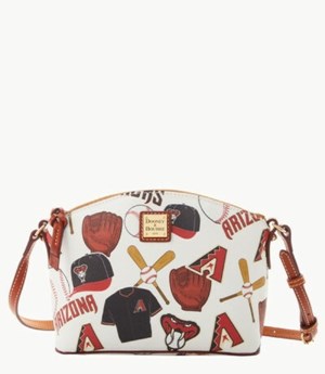 Multicolor Dooney And Bourke MLB Diamondbacks Suki Women's Crossbody Bags | 68HQMAKTC