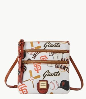 Multicolor Dooney And Bourke MLB Giants Women's Crossbody Bags | 31AVSLXZJ