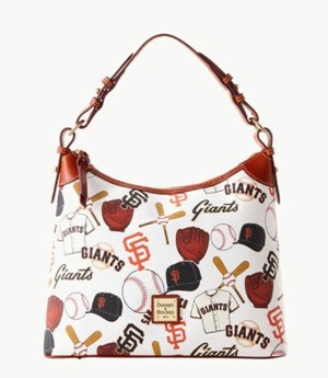 Multicolor Dooney And Bourke MLB Giants Women's Hobo Bag | 34XFKIPCA