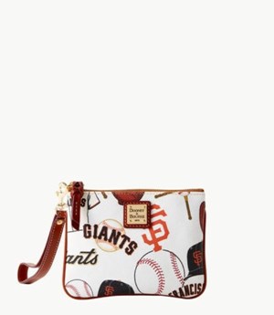 Multicolor Dooney And Bourke MLB Giants Stadium Women's Wristlets | 38AGXPDVS