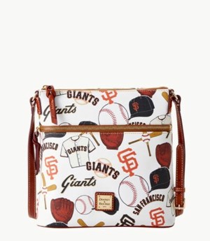 Multicolor Dooney And Bourke MLB Giants Women's Crossbody Bags | 49TLFGODB