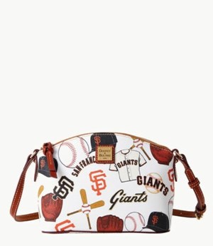 Multicolor Dooney And Bourke MLB Giants Suki Women's Crossbody Bags | 76BGIUQMO