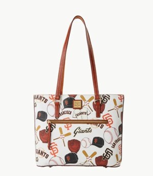 Multicolor Dooney And Bourke MLB Giants Women's Shopper Bag | 91LSFKTOA