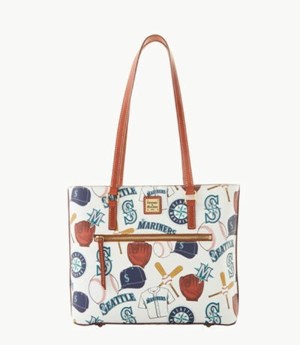 Multicolor Dooney And Bourke MLB Mariners Women's Shopper Bag | 60NKILWAD