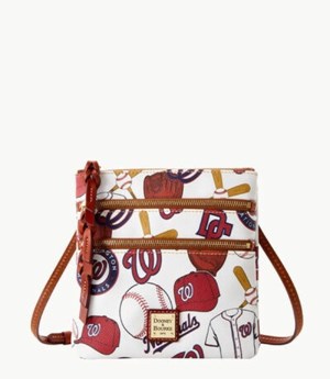 Multicolor Dooney And Bourke MLB Nationals Women's Crossbody Bags | 09BUWQAXM