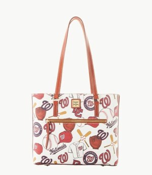 Multicolor Dooney And Bourke MLB Nationals Women's Shopper Bag | 67SHEBXRZ