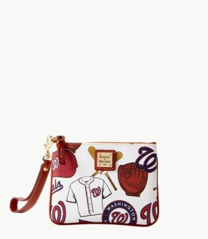 Multicolor Dooney And Bourke MLB Nationals Stadium Women's Wristlets | 83GLIUZYM