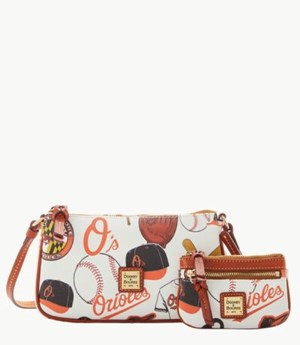 Multicolor Dooney And Bourke MLB Orioles Lexi Women's Crossbody Bags | 05VPICBUG