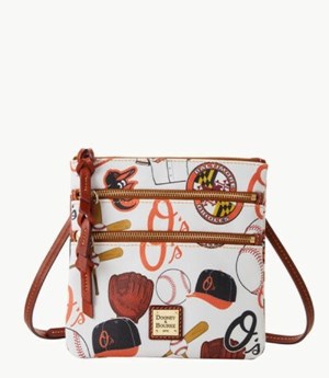 Multicolor Dooney And Bourke MLB Orioles Women's Crossbody Bags | 70YKLHFCE