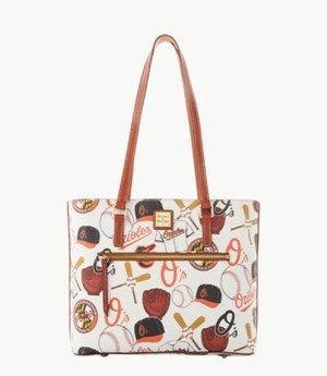 Multicolor Dooney And Bourke MLB Orioles Women's Shopper Bag | 81FNEGUTL