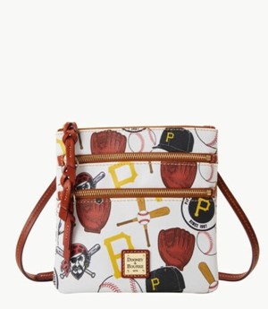 Multicolor Dooney And Bourke MLB Pirates Women's Crossbody Bags | 85KNSFUOE