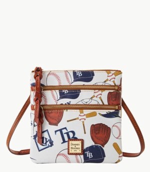 Multicolor Dooney And Bourke MLB Rays Women's Crossbody Bags | 43WVQPCKJ