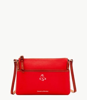 Multicolor Dooney And Bourke MLB Red Sox Ginger Women's Crossbody Bags | 28EXBTRUW