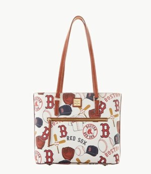 Multicolor Dooney And Bourke MLB Red Sox Women's Shopper Bag | 75WCOEJHV