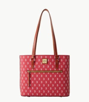 Multicolor Dooney And Bourke MLB Red Sox Women's Shopper Bag | 86ZONEABI