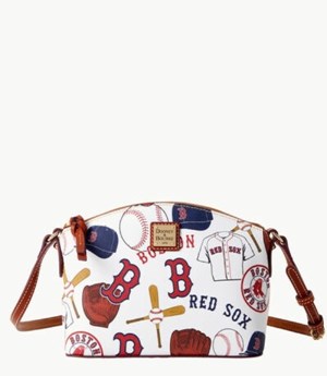 Multicolor Dooney And Bourke MLB Red Sox Suki Women's Crossbody Bags | 90CHSYPQN