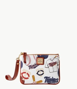 Multicolor Dooney And Bourke MLB Twins Stadium Women's Wristlets | 36EMQXLFB