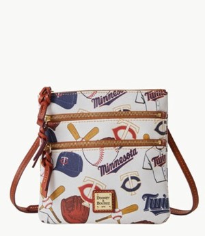 Multicolor Dooney And Bourke MLB Twins Women's Crossbody Bags | 01ZRGYSLU