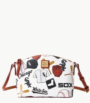 Multicolor Dooney And Bourke MLB White Sox Suki Women's Crossbody Bags | 14SDTXHEK