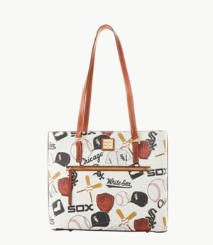 Multicolor Dooney And Bourke MLB White Sox Women's Shopper Bag | 35WGYXPUS