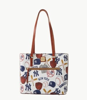 Multicolor Dooney And Bourke MLB Yankees Women's Shopper Bag | 63DBOSYJN