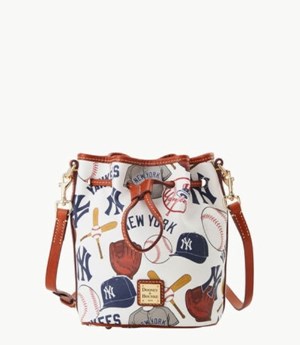 Multicolor Dooney And Bourke MLB Yankees Small Women's Crossbody Bags | 70MJLPRQH