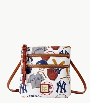 Multicolor Dooney And Bourke MLB Yankees Women's Crossbody Bags | 72VGLRYPU