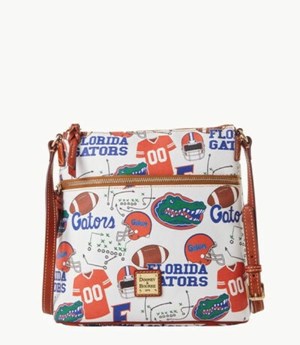 Multicolor Dooney And Bourke NCAA Florida Women's Crossbody Bags | 08TEMFZAH