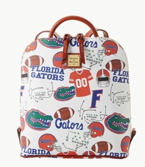 Multicolor Dooney And Bourke NCAA Florida Zip Pod Women's Backpacks | 12BVFRTGD