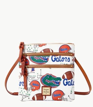 Multicolor Dooney And Bourke NCAA Florida Women's Crossbody Bags | 97EYZCGVW