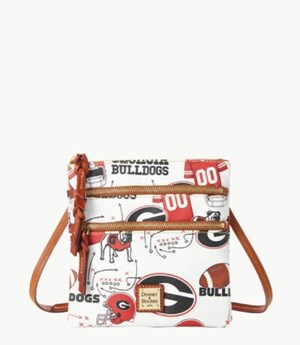 Multicolor Dooney And Bourke NCAA Georgia Women's Crossbody Bags | 36IVPRLQK