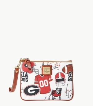 Multicolor Dooney And Bourke NCAA Georgia Stadium Women's Wristlets | 36WRUJSTQ