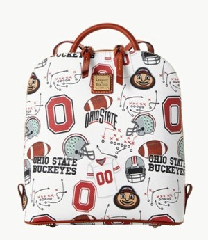 Multicolor Dooney And Bourke NCAA Ohio State Zip Pod Women's Backpacks | 31LMTNHVP