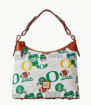 Multicolor Dooney And Bourke NCAA Oregon Women's Hobo Bag | 79IJWDRTB