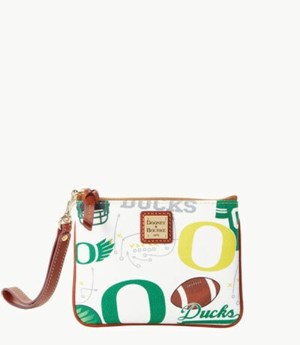 Multicolor Dooney And Bourke NCAA Oregon Stadium Women's Wristlets | 81MXCSHYT