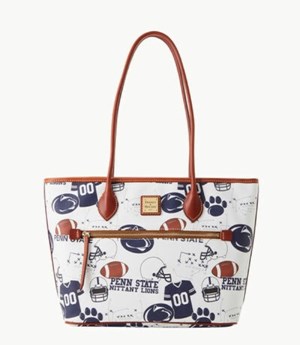 Multicolor Dooney And Bourke NCAA Penn State Women's Tote Bags | 40IOUNVTS