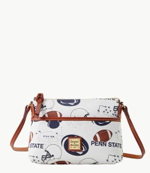 Multicolor Dooney And Bourke NCAA Penn State Ginger Women's Crossbody Bags | 52ASUJRDB