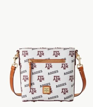 Multicolor Dooney And Bourke NCAA Texas Achr(38)M Small Zip Women's Crossbody Bags | 23FJGXIBE